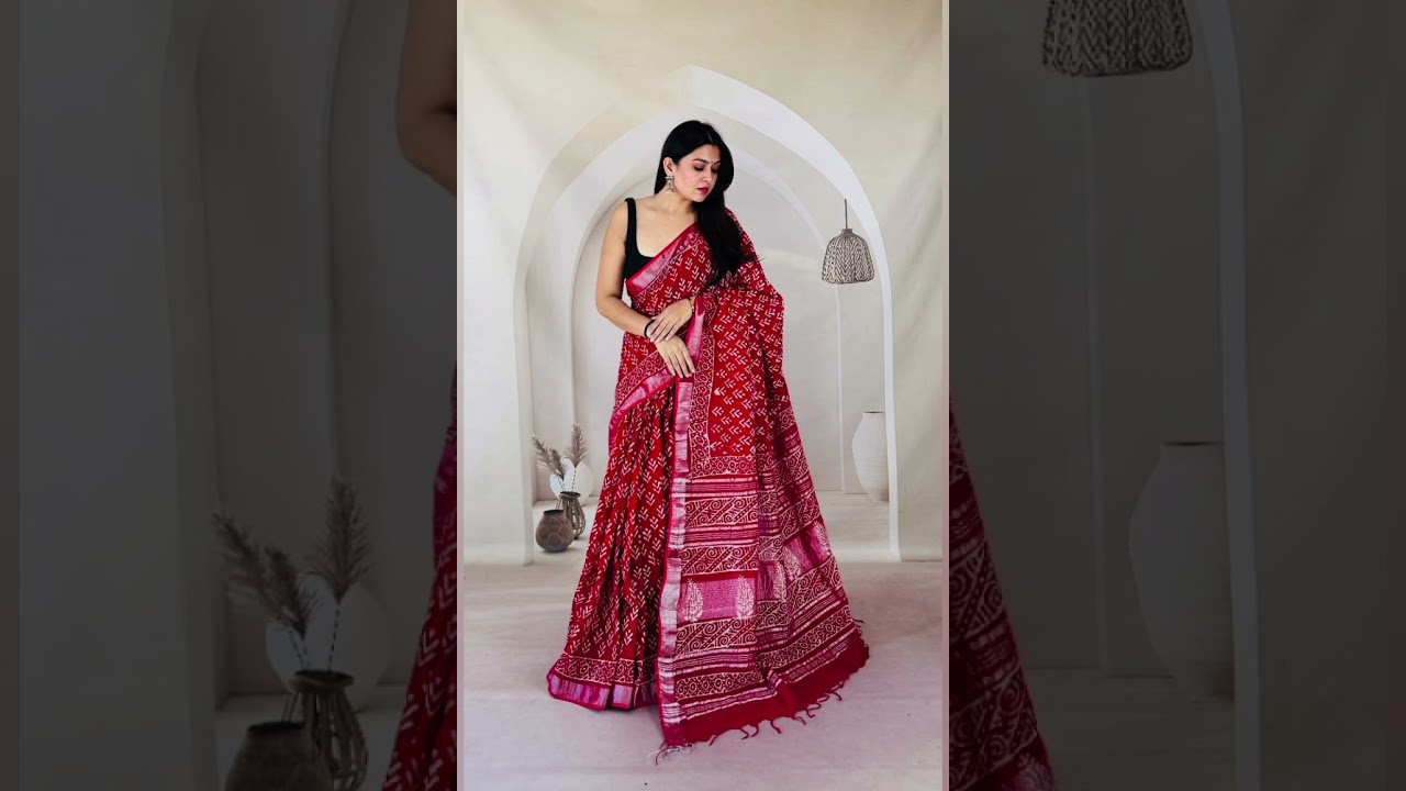 Lenin cotton sarees 