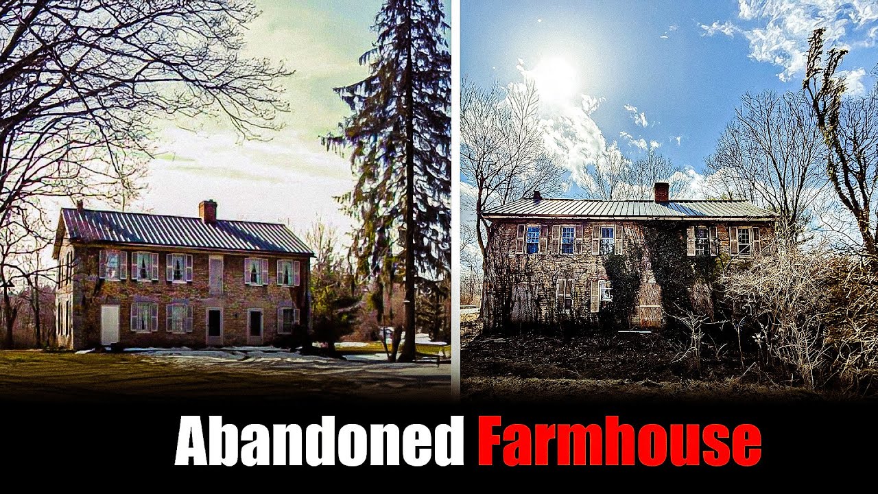 Abandoned Historical Boarding House Built in 1800s - Delaware County, Ohio