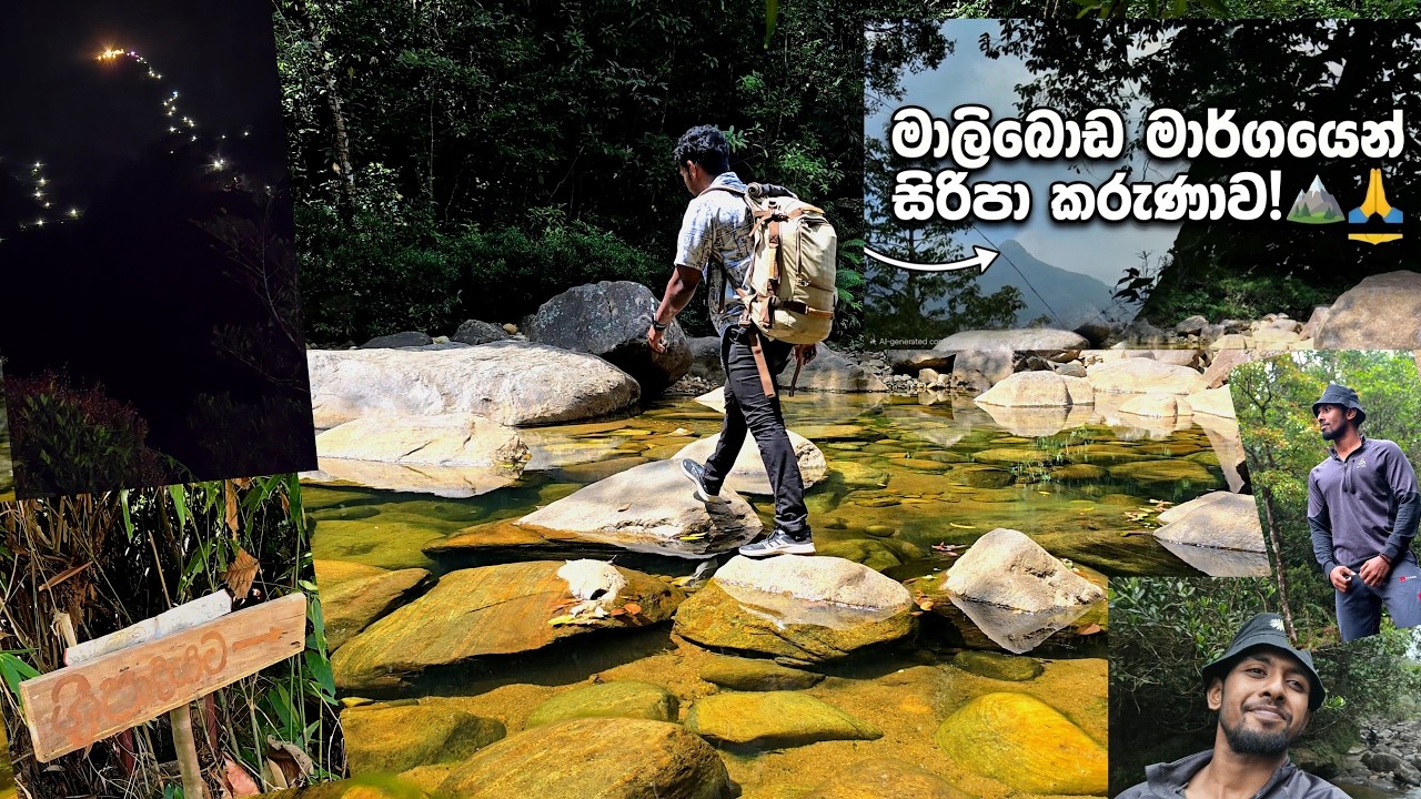 මාර්ගයෙන් සිරිපා කරුණාව2026! 🏔️🙏 | Sri Pada through Maliboda Trail #sripadaya #maliboda