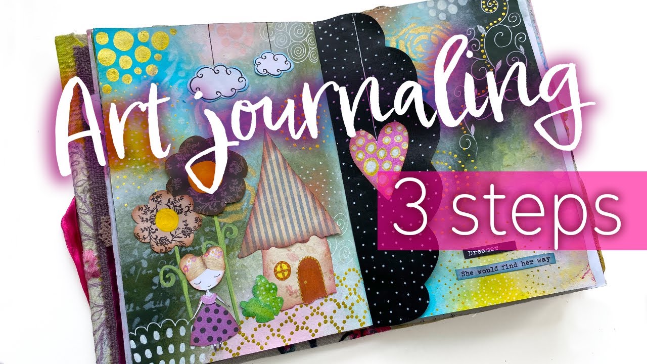 Whimsical art journaling for beginners