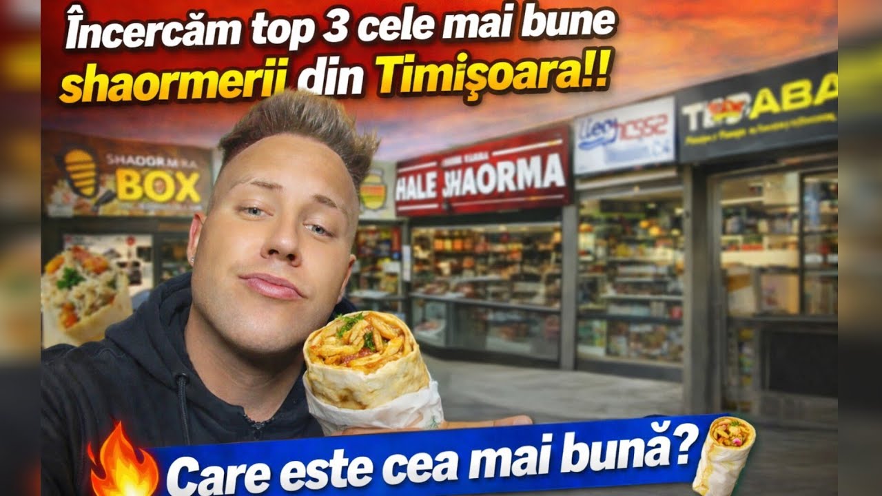 AM GĂSIT CEA MAI BUNĂ SHAORMA DIN TIMIȘOARA?! 😱🌯