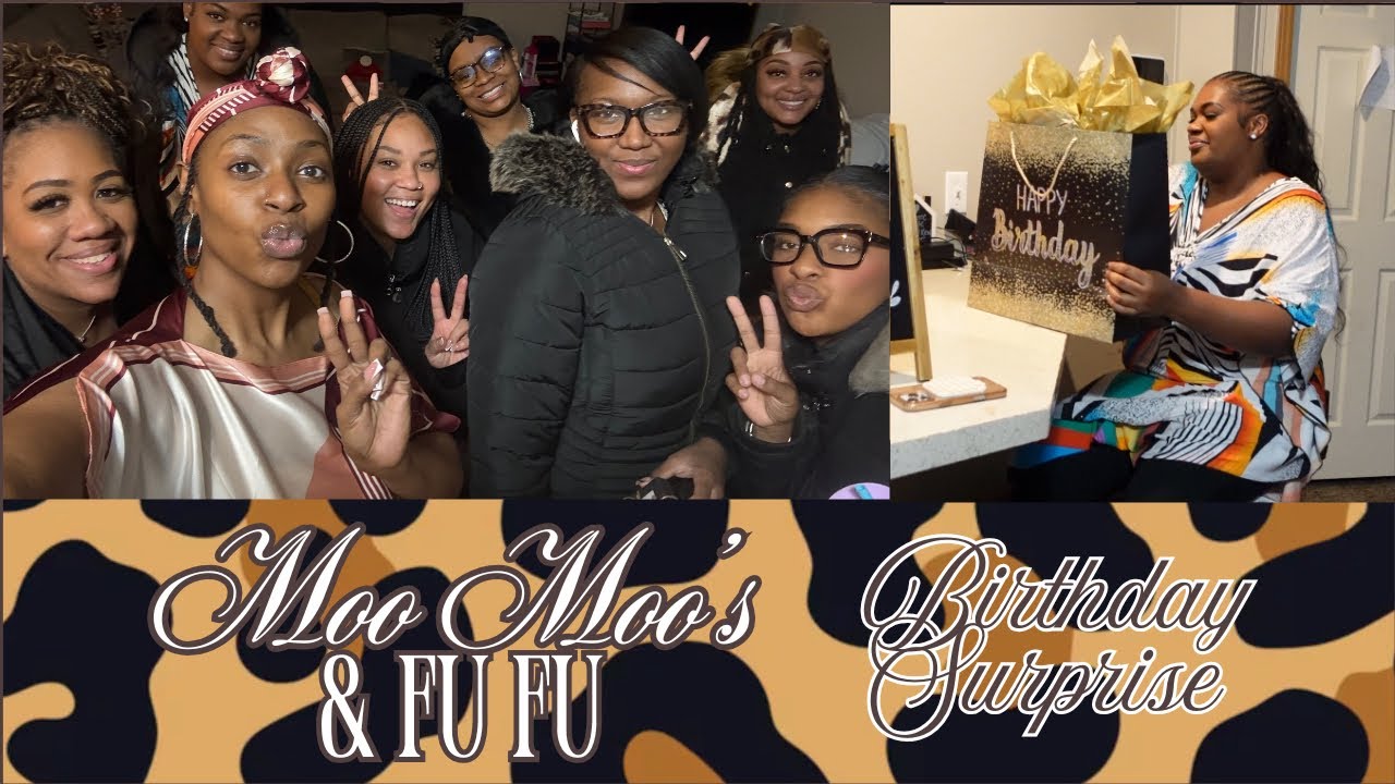 Moo Moo’s & Fu Fu Girls Night + Surprise Birthday Celebration | VLOG 