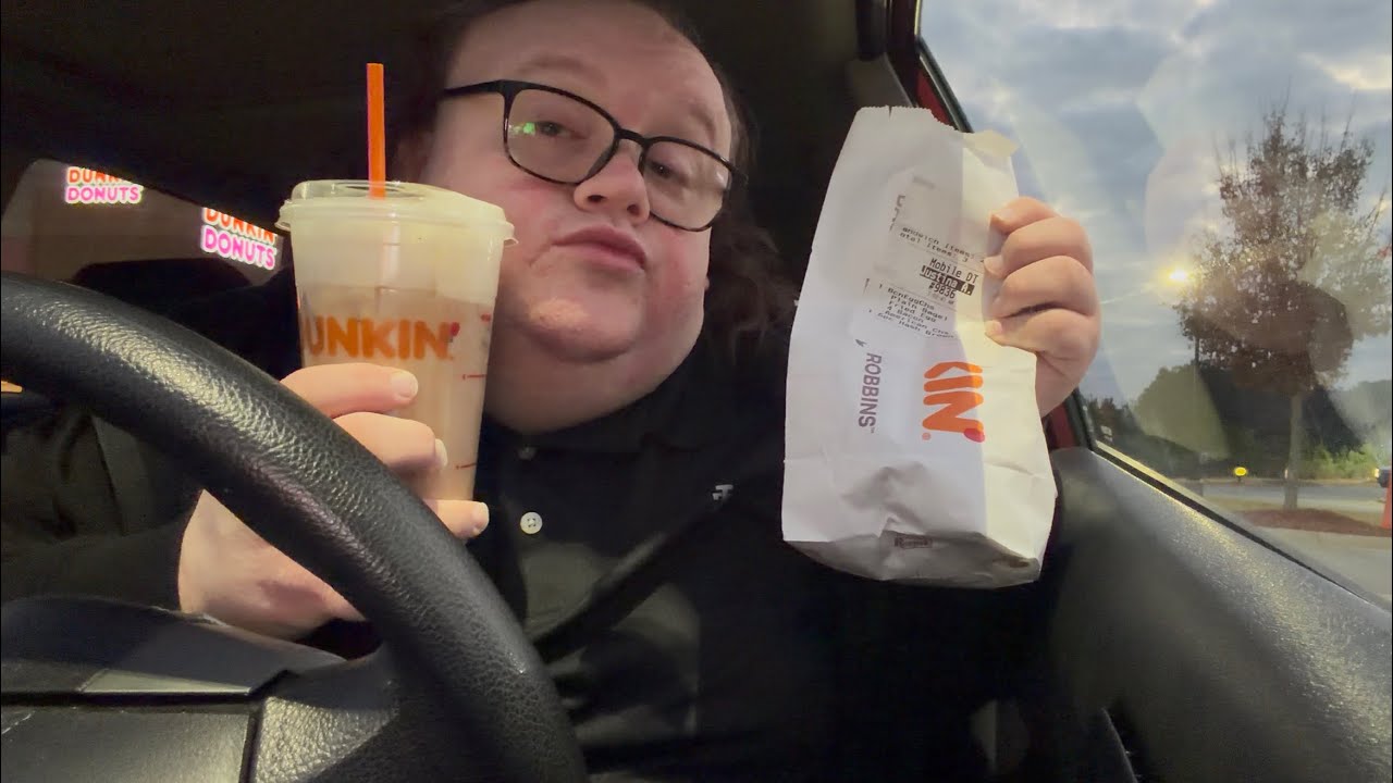 Dunkin Donut Breakfast Mukbang 