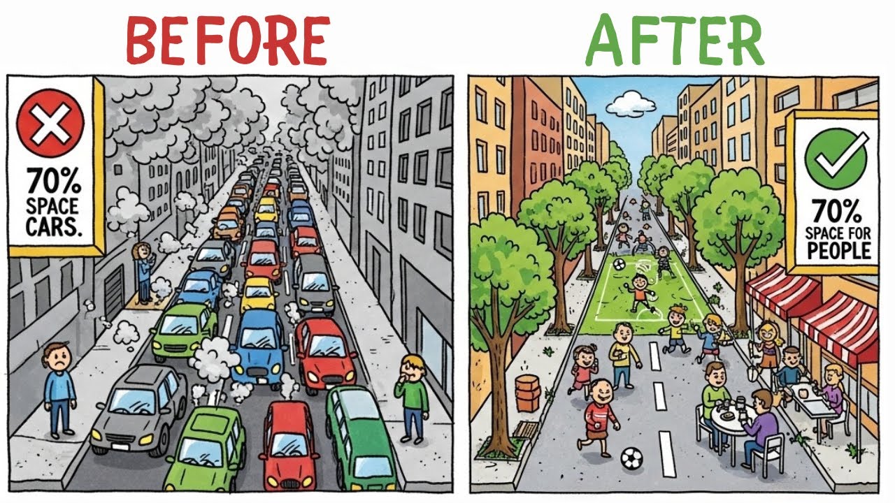 Barcelona Superblocks: The Street Revolution