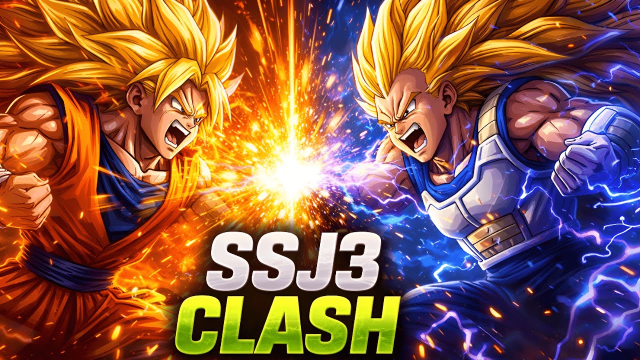 Goku SSJ3 vs Vegeta SSJ3 🔥 Ultimate Saiyan Battle | DBZ Sparking Zero
