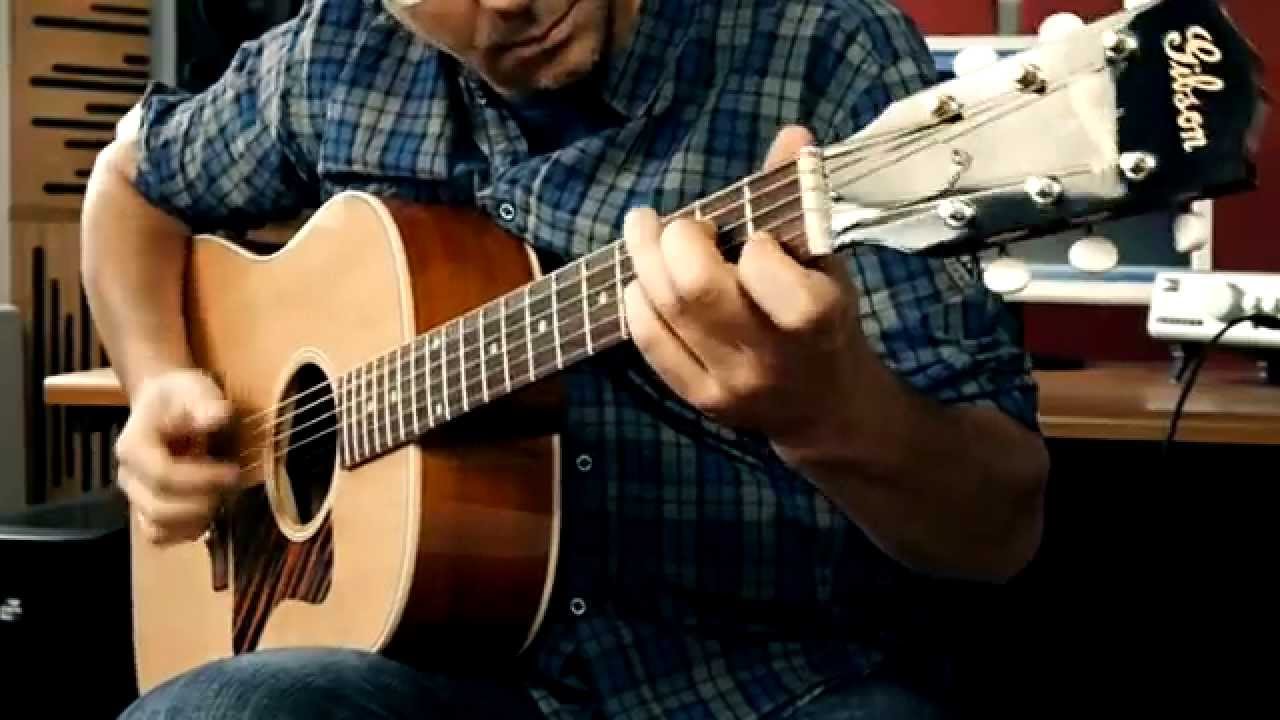 Gibson J-35 Demo Part 4 - Fingerstyle-Blues in C
