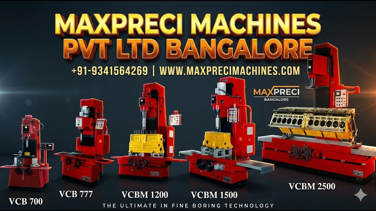 VERTICAL CYLINDER FINE BORING MACHINE VCB IIII MAXPRECI IIII