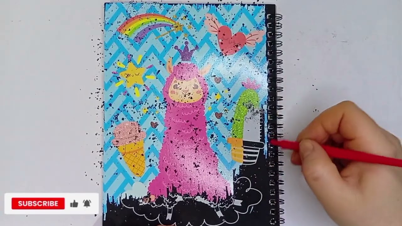 Hi, I'm the only one who wants to draw, have a good look 🦄🪽 #drawing #art #coloring 