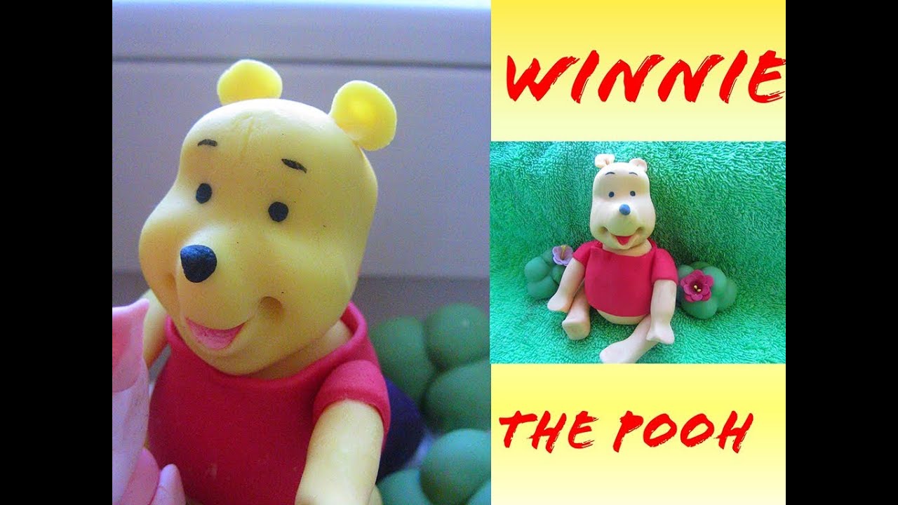 Winnie The Pooh tutorial pasta di zucchero/ Le Torte di Marta
