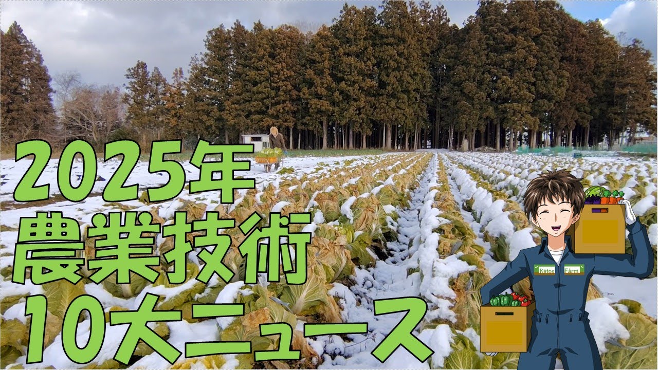 【農業技術10大ニュース】海水からカリウムが取れるようになるらしい！