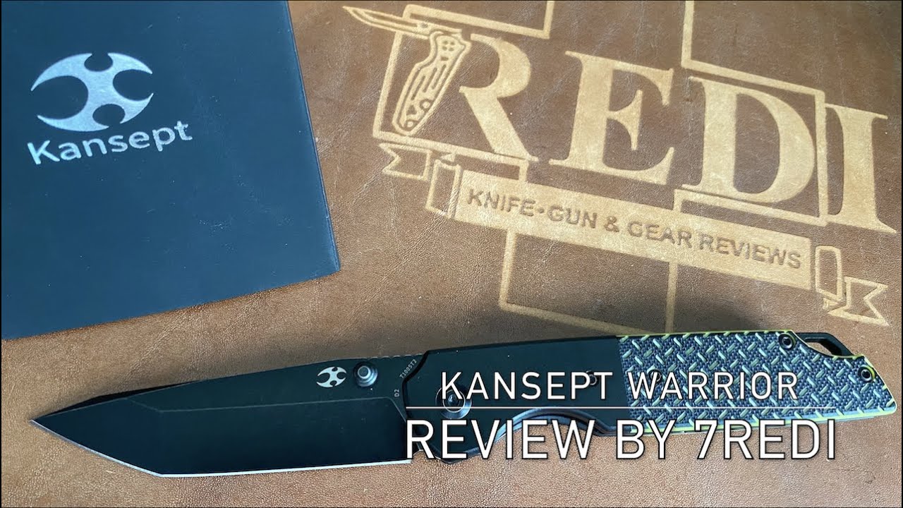 Kansept Warrior Tanto Review - A well made Zombie Killer for Helloween!
