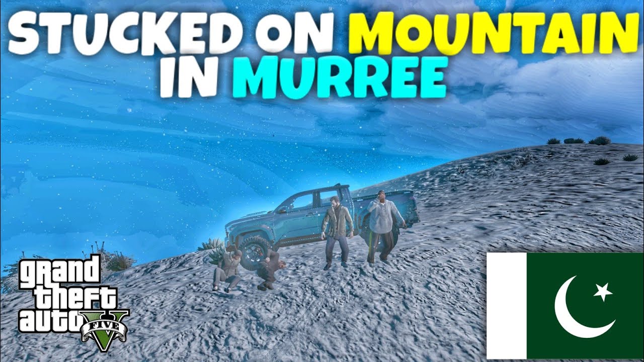 Michael stucked on mountain in Murree | Gta 5 Gameplay | AHMAD GAMER