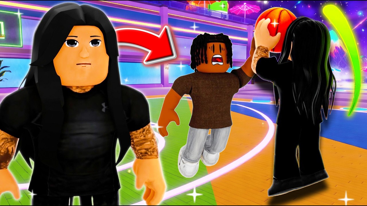 TAKING OVER The PARK With The BEST Build in Roblox Playground Basketball...