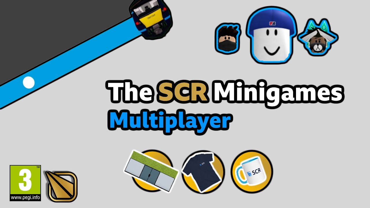 The SCR Minigames: Multiplayer (for free SCR merch)