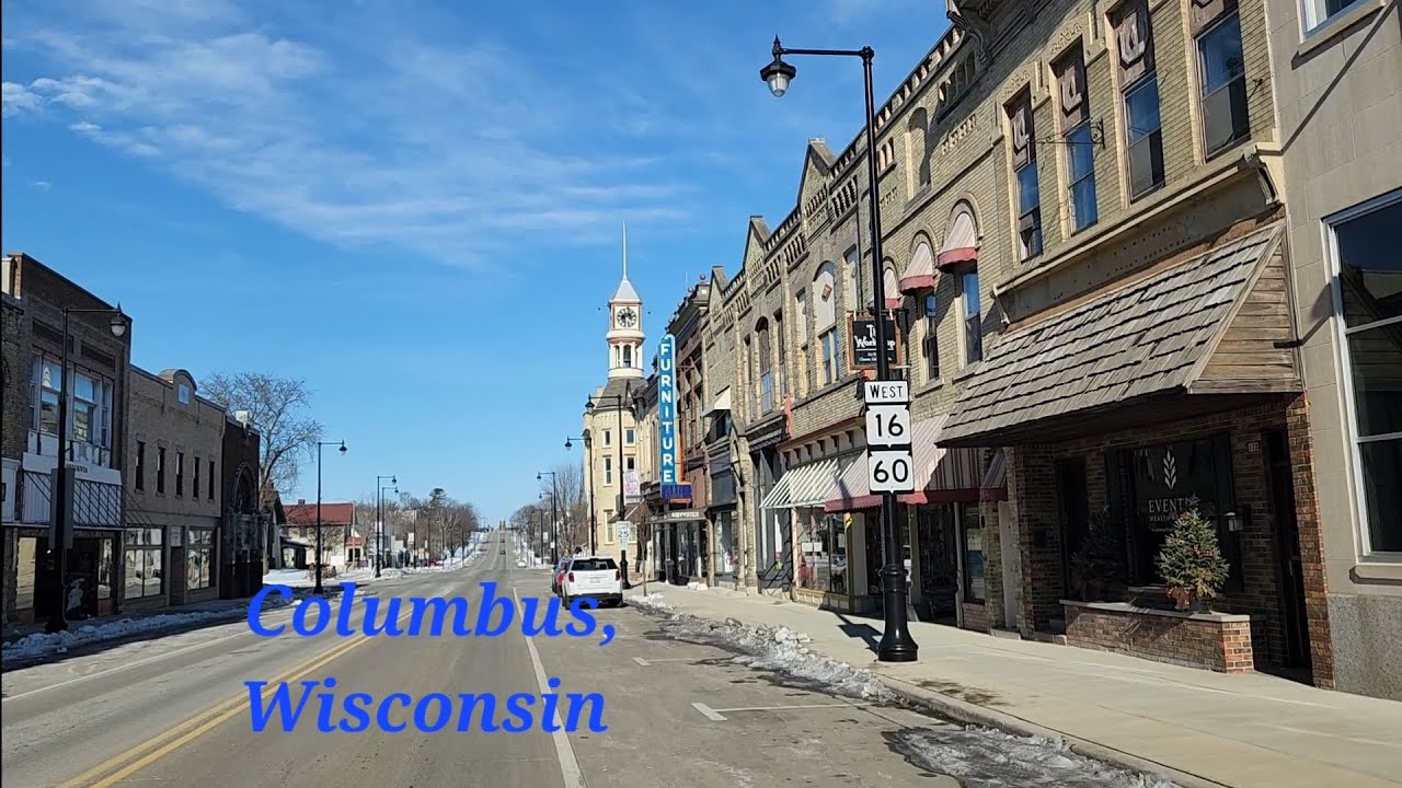 Driving 🚗 in Columbus, Wisconsin #JessicaSinna