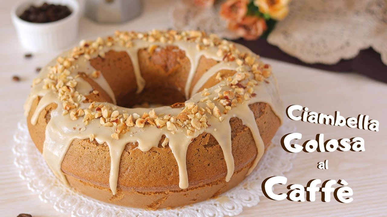 CIAMBELLA GOLOSA AL CAFFE’ ☕ facile e veloce | Lorenzo in cucina | Coffee donut