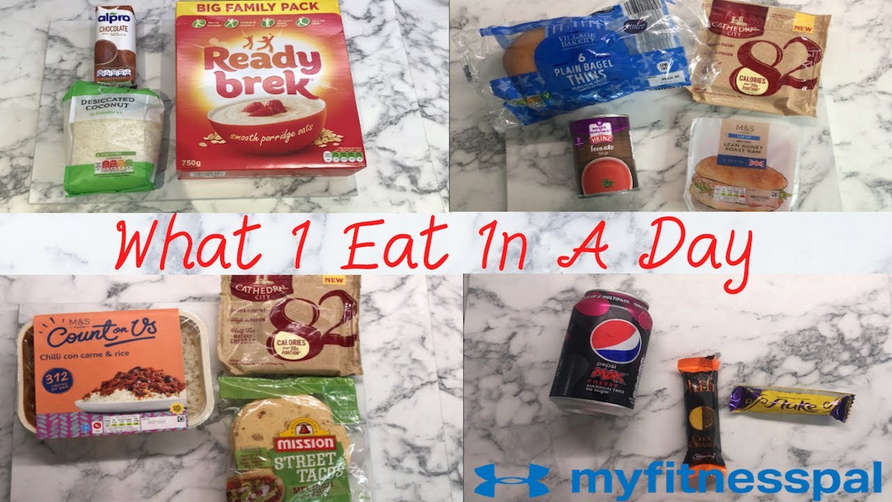 What I Eat In A Day: 1,200 Calories - Calorie Counting - MyFitnessPal UK (Slimming World Friendly)
