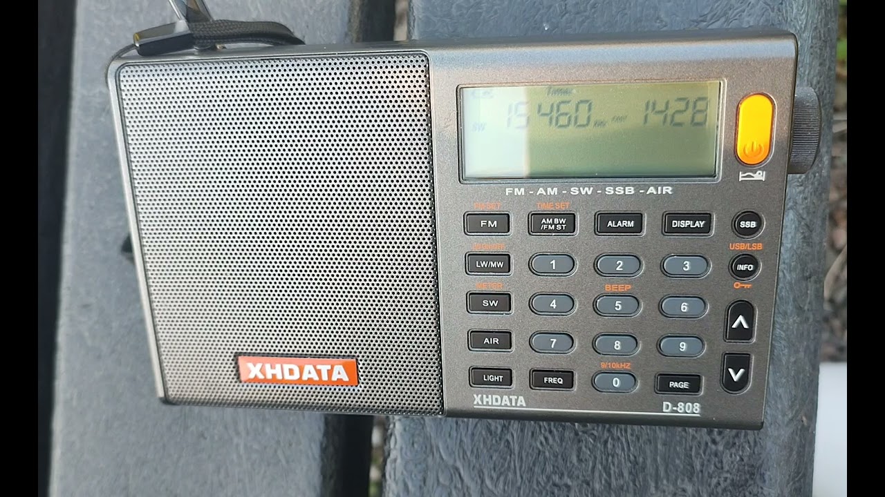 The best SW radio in its class! XHDATA D808, Reach Beyond Australia, English, 15460khz at 13.29 utc