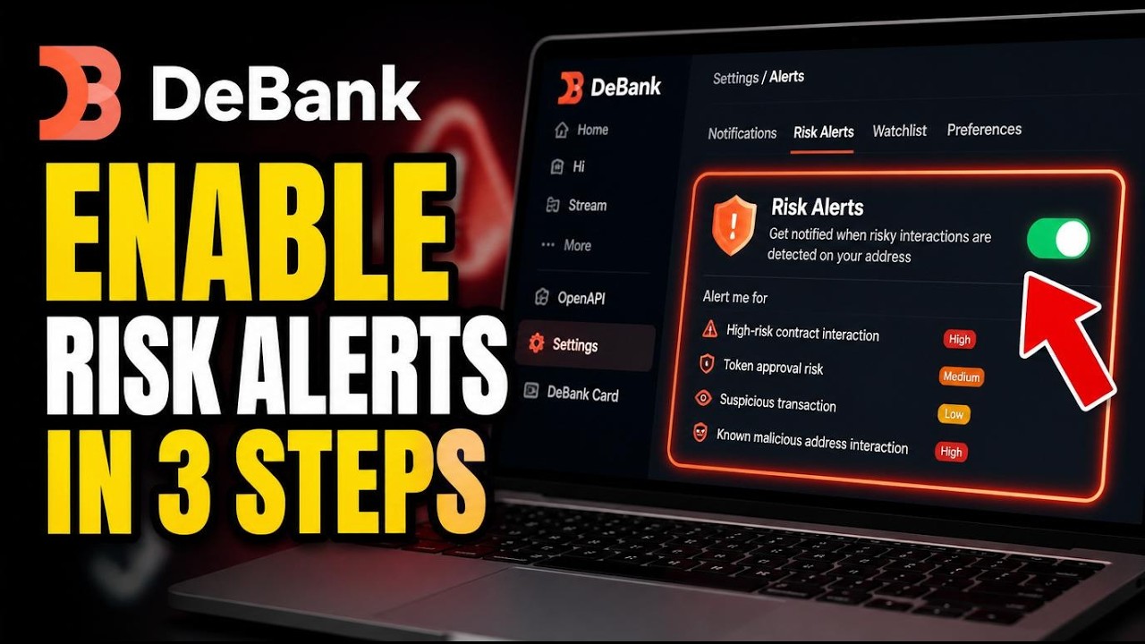 How to enable DeBank risk alerts for smart contract interactions - Detailed Guide