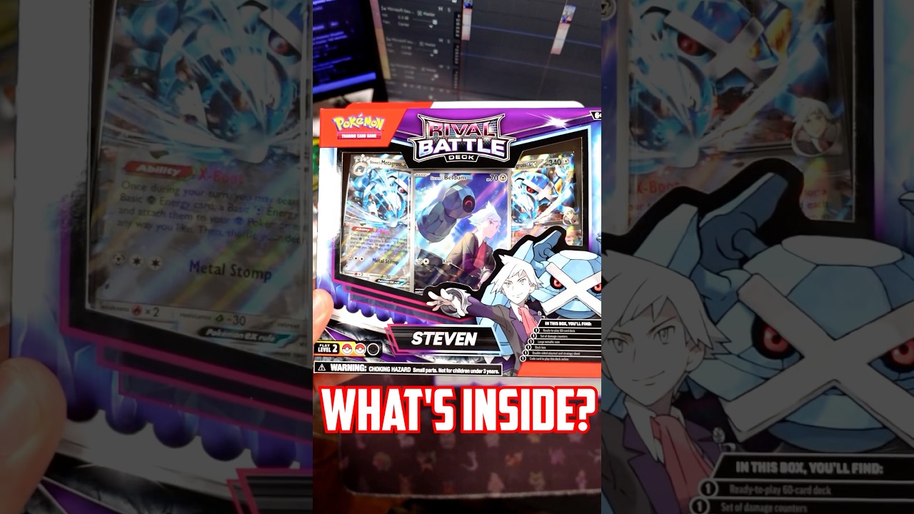 Что внутри? Стивен Метагросс (ex Rival Battle Deck) открывает!