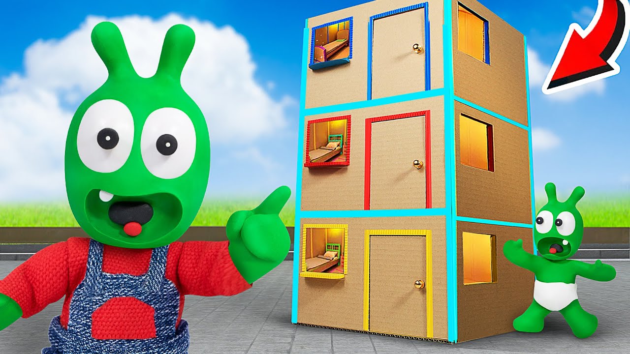 Pea Pea Aventura en una Gigante Casa de Cartón - Adventure for Kids - Pea Pea Español