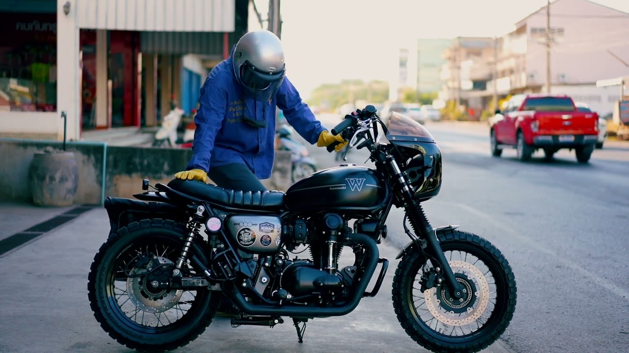 ท่อW800 ท่อแต่งคัสตอม เสียงเอาเรื่องอยู่ #custompipe #w800street