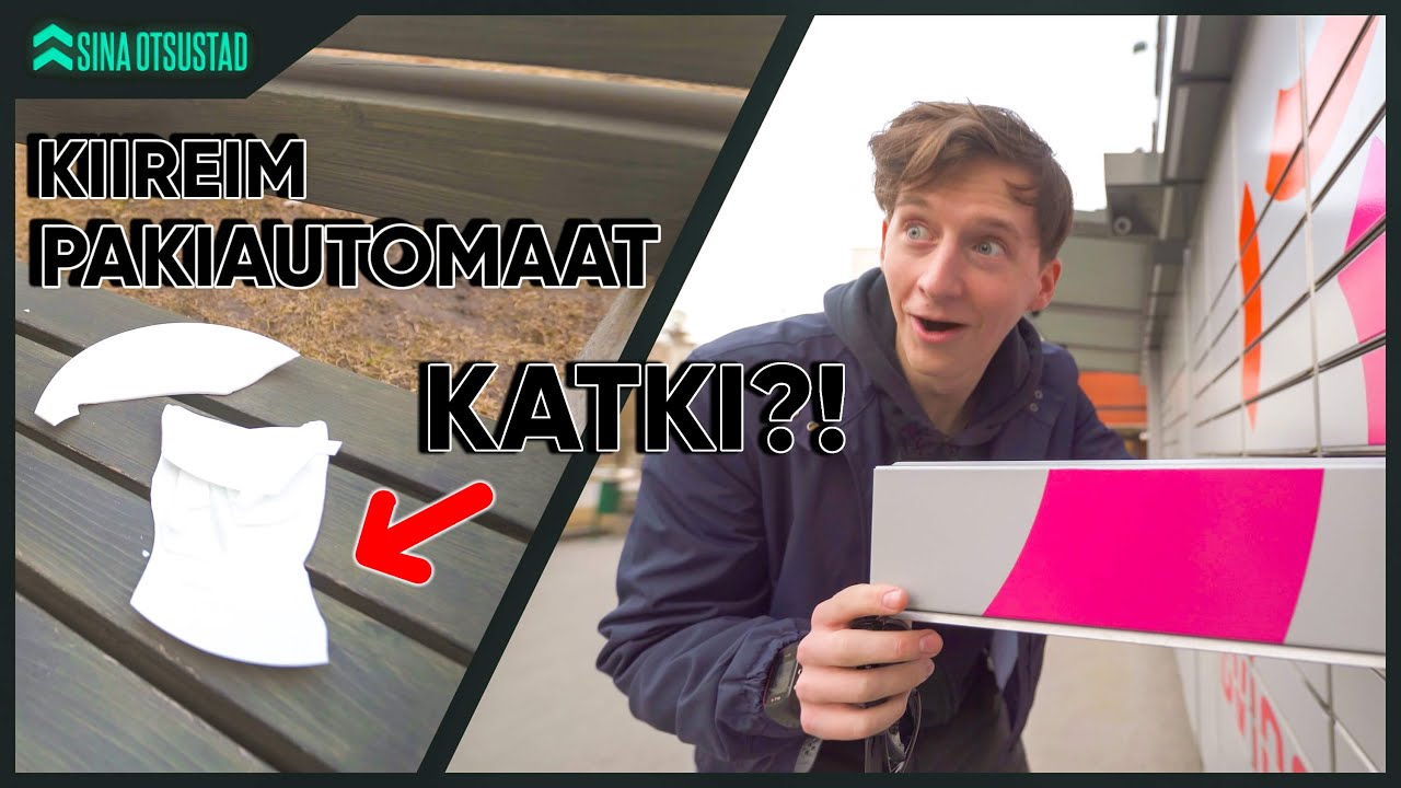 EKSPERIMENT: Omniva vs SmartPost vs DPD