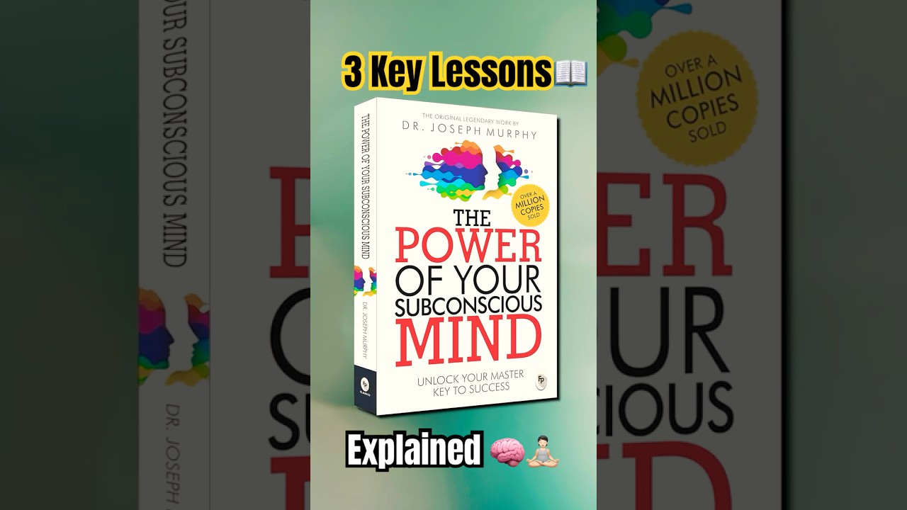 3 Powerful Lessons from The Power of Your Subconscious Mind by Joseph Murphy in Hindi