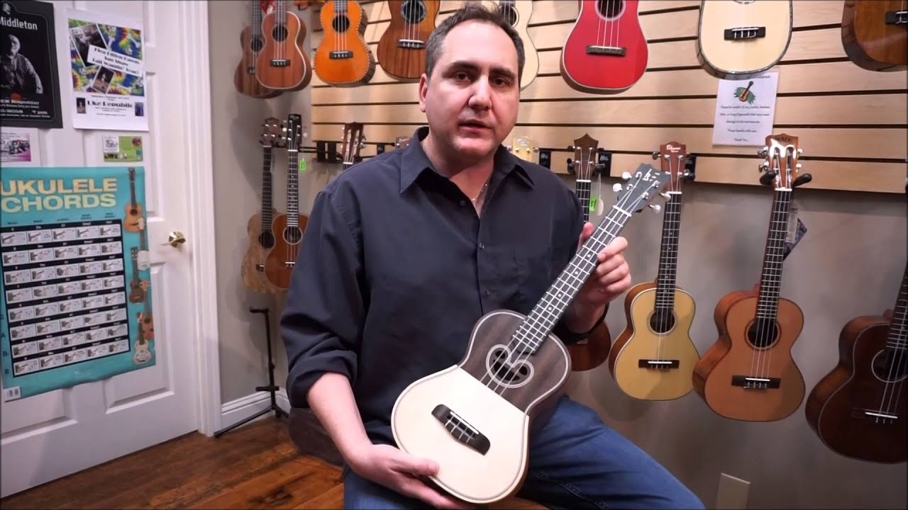 APC All Solid Spruce/African Blackwood/Acacia Tenor Ukulele