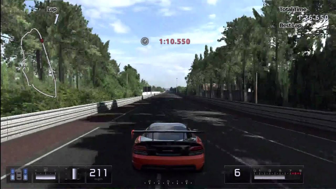 GT5 - Dodge Viper ACR Top Speed Run