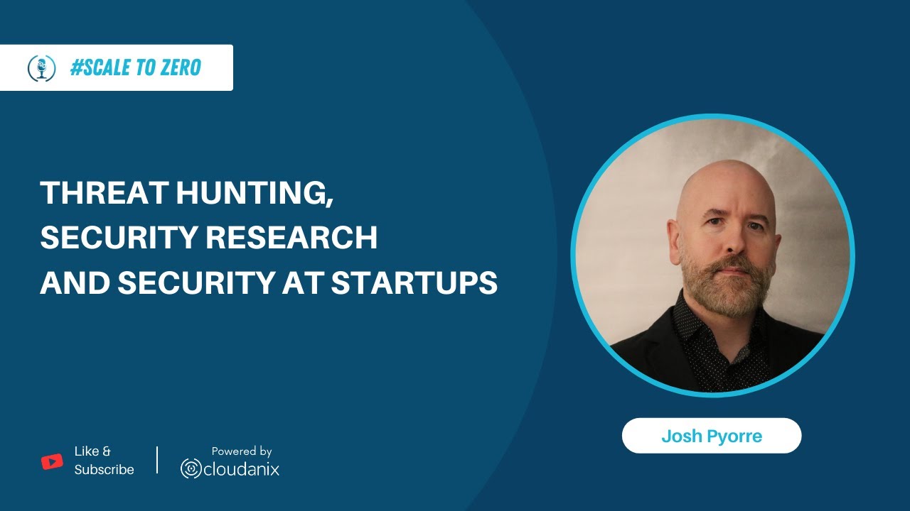 Beyond the Basics: Threat Hunting and Security Research | Josh Pyorre | Ep.59 | Cloudanix