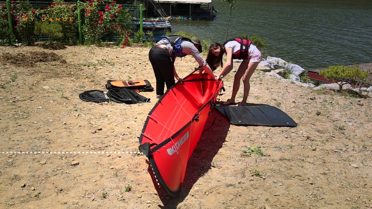 MYCANOE, The origami folding canoe!