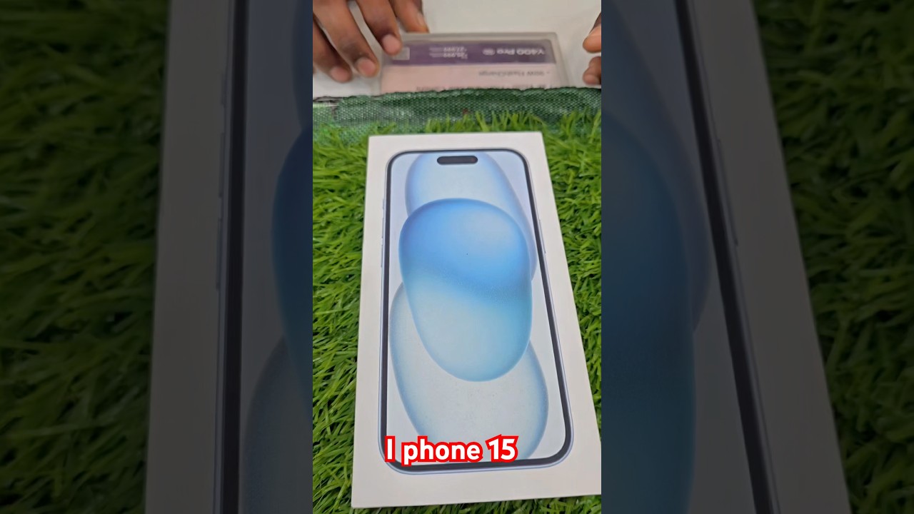 I phone 15 unboxing #iphoneunbox #trending #unboxing #iphone15 #apple #india #viral #new #like