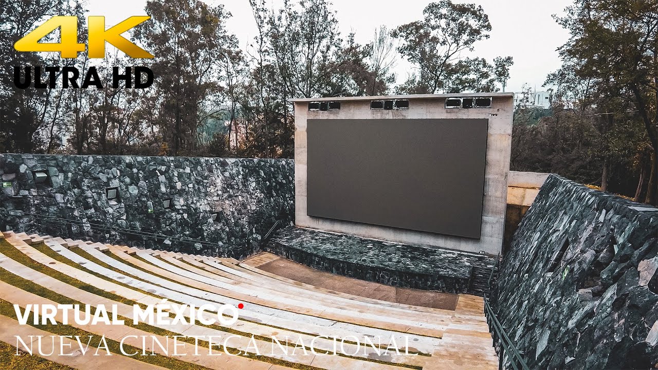 RECORRIDO POR LA NUEVA CINETECA NACIONAL EN LA CUARTA SECCION DEL BOSQUE DE CHAPULTEPEC