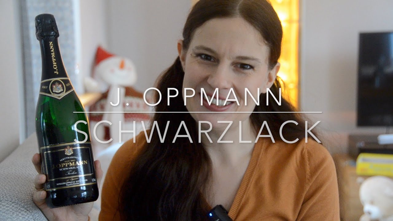 🥂🍾J. Oppmann Schwarzlack feiner klassischer Sekt aus Franken