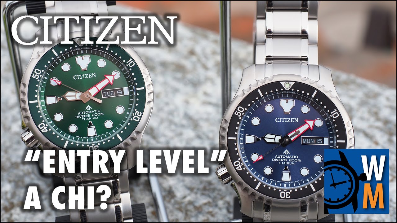 Citizen Promaster NY0100-50 Super Titanium: recensione e confronto con NY0040