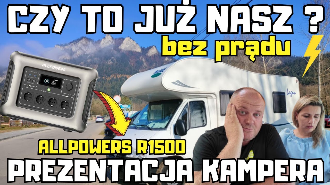 Prezentacja KAMPERA🚙KUPILIŚMY❓ Stacja ładowania ALLPOWERS zamiast przetwornicy❓ Zdradzamy TAJMNICĘ❗