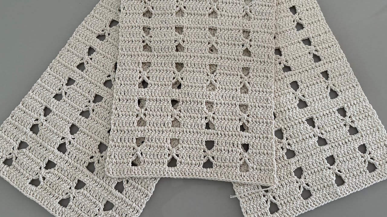 Base de croch&ecirc; Lacinho aula passo a passo completo