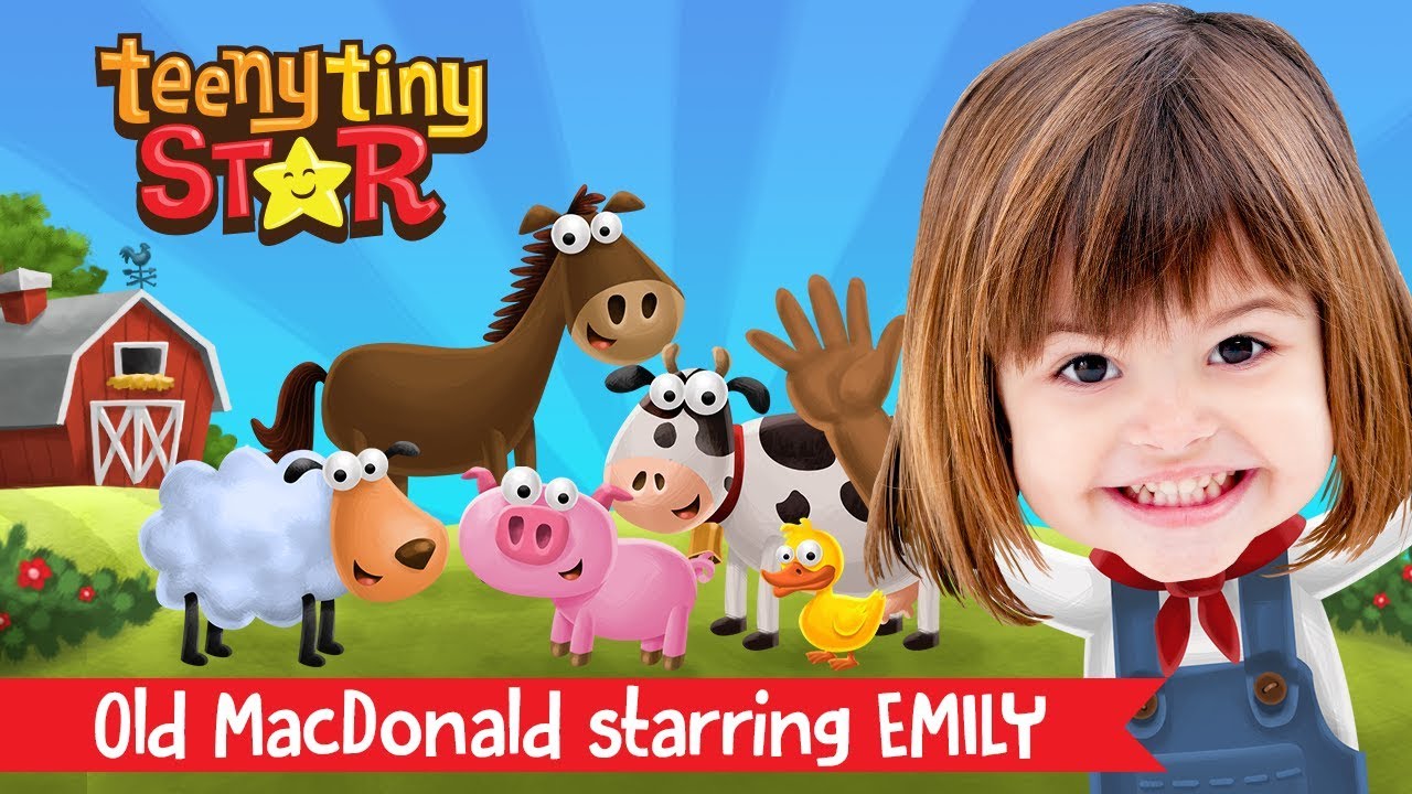 Old MacDonald Had a Farm | Nursery Rhymes & Kids Songs | 教育 | TeenyTinyStar