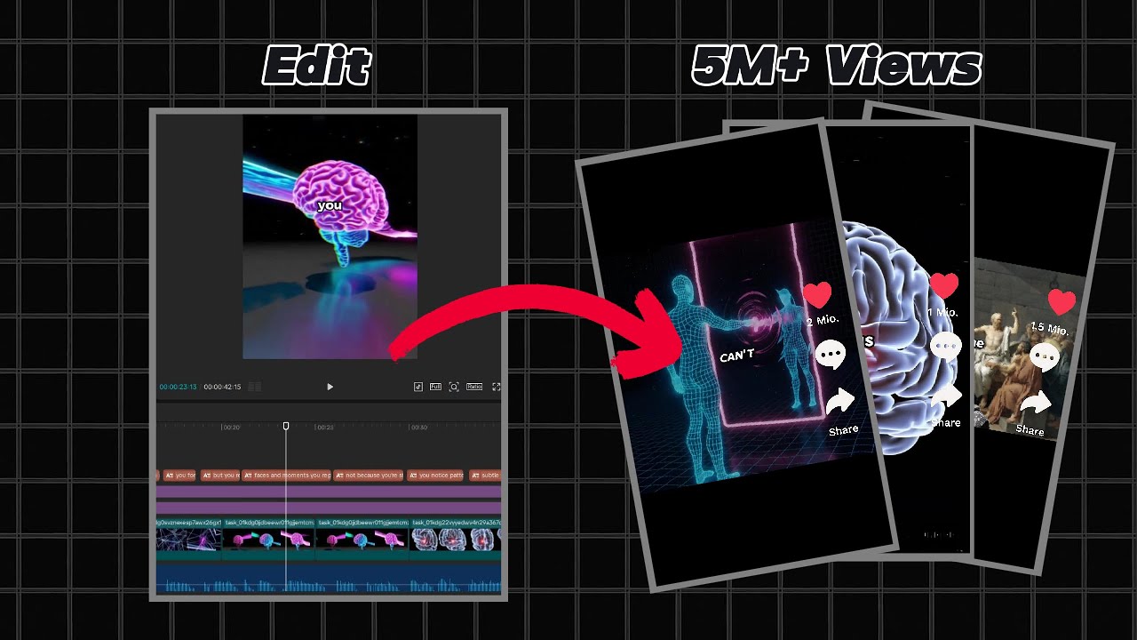 How to Make VIRAL Psychology Videos (Faceless & Beginner Friendly)