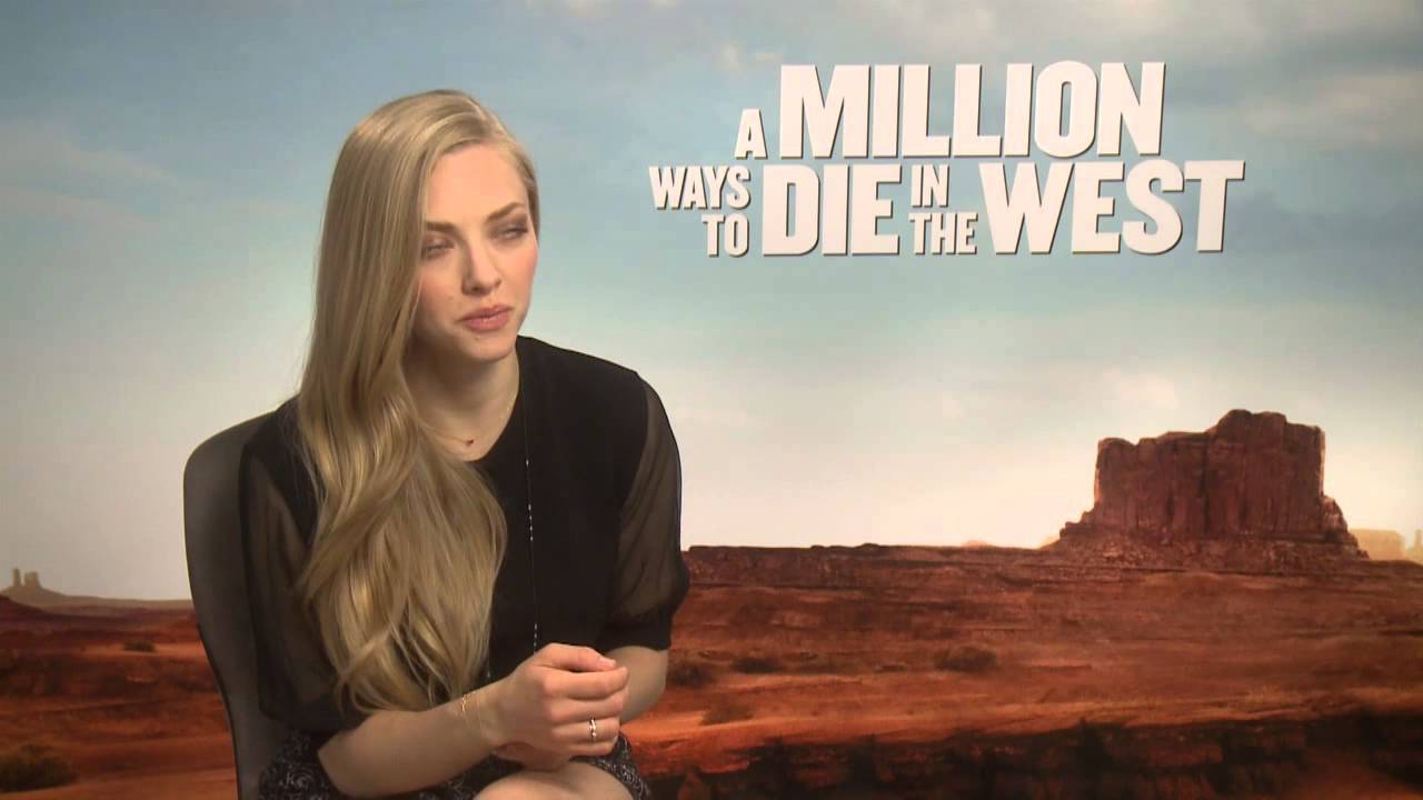 Amanda Seyfried Interview - A Million Ways to Die in the West