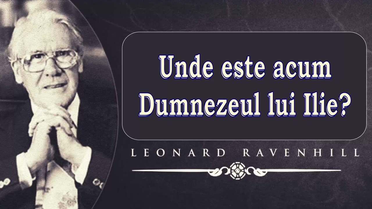 Unde este acum Dumnezeul lui Ilie?