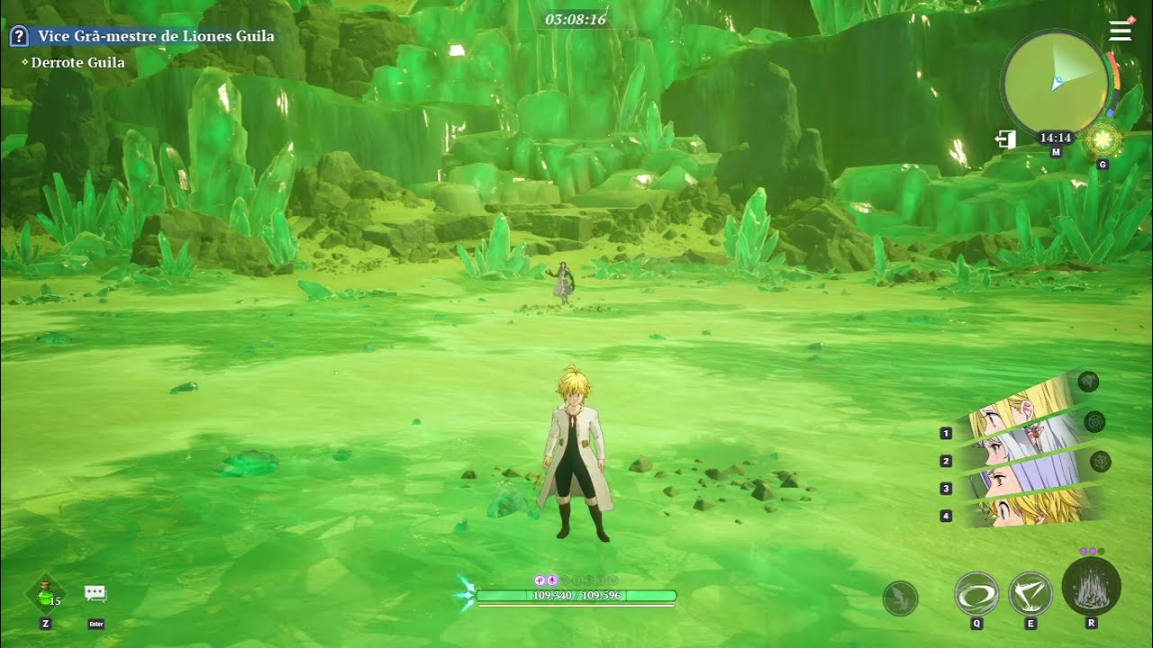 GUILA HELL DUNGEON MELIODAS LONG SWORD LVL 40 - 7DS ORIGIN 26 SECONDS RUN