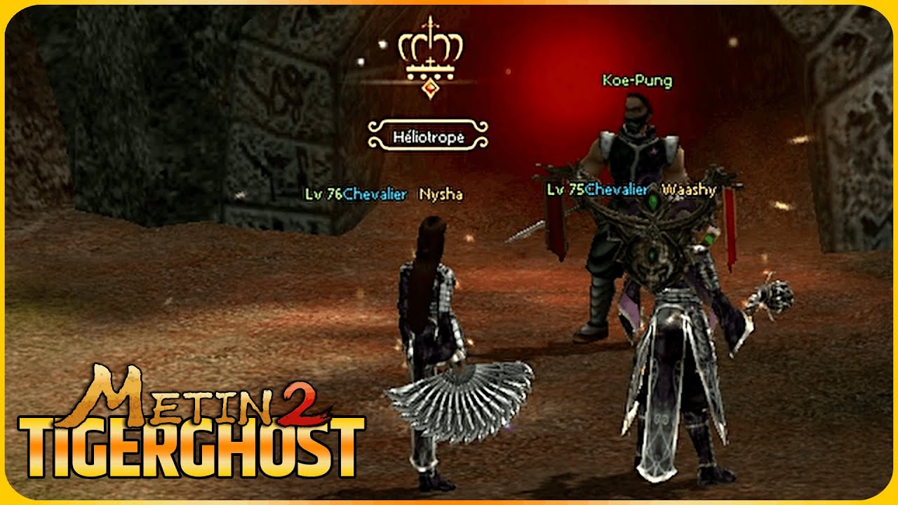 En route pour la Grotte de l'Exil - Let's Play Tigerghost #33 - Metin2 FR