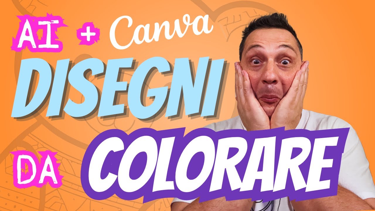 Canva e AI:  il segreto per creare disegni da colorare per bambini