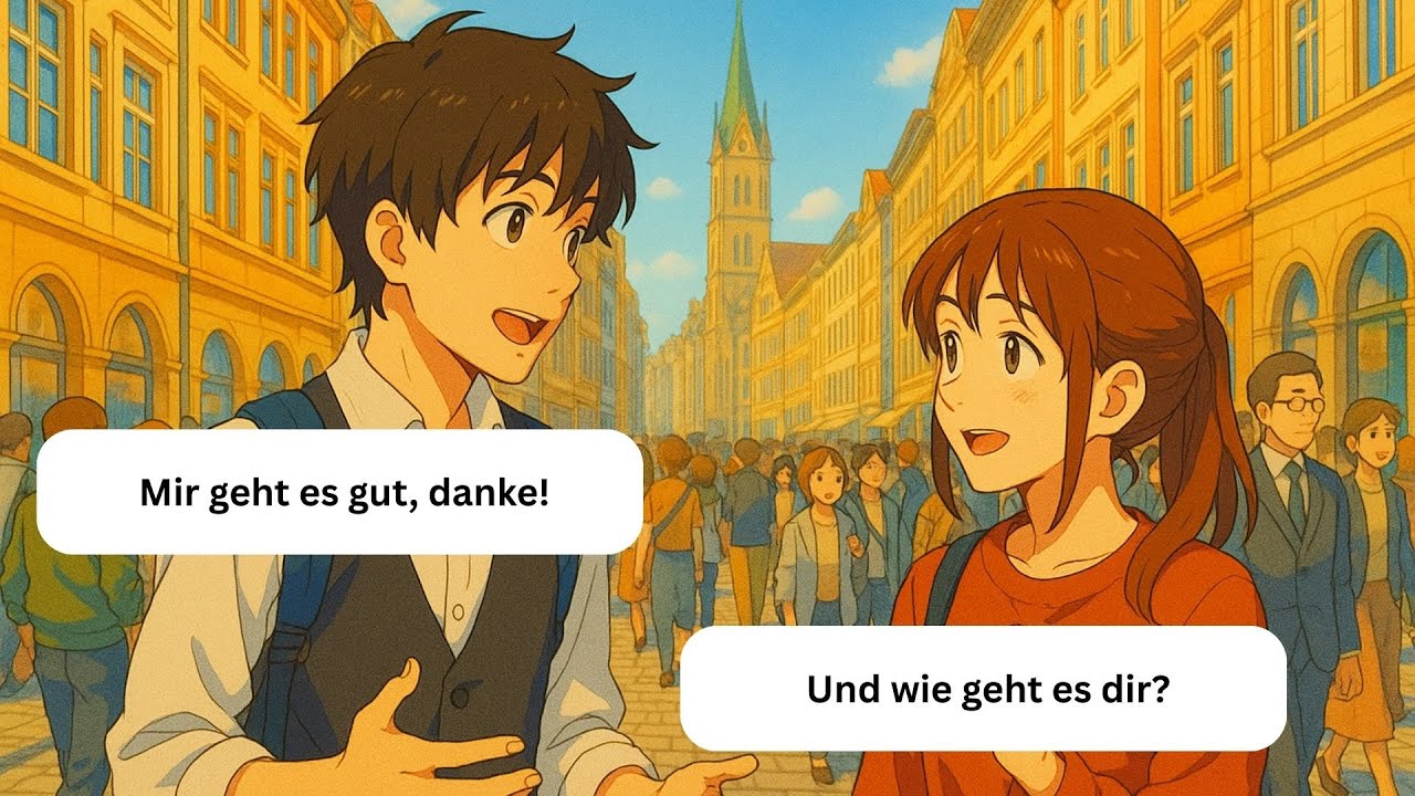 Biseda t&euml; p&euml;rditshme Gjermane (A1-A2)/Einfache Alltagsdialoge auf Deutsch (A1&ndash;A2)
