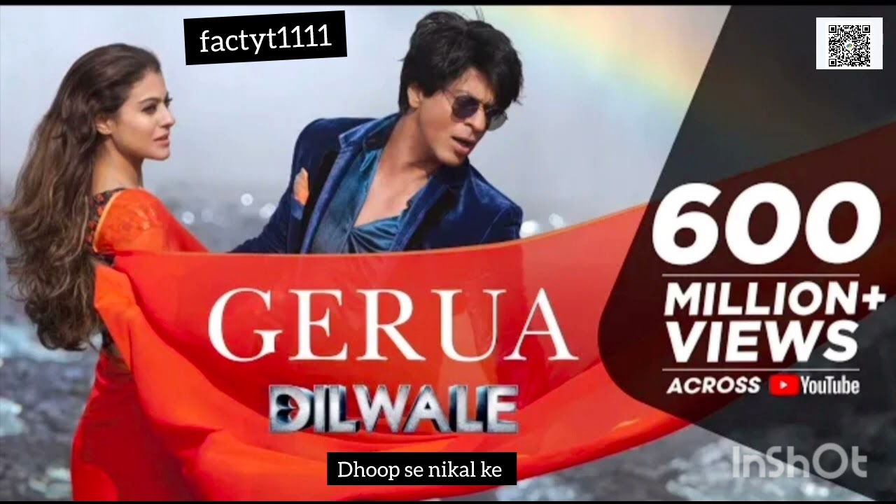 Gerua | 90s Style bollywood song | Shahrukh Khan 90s Style ) 90s version