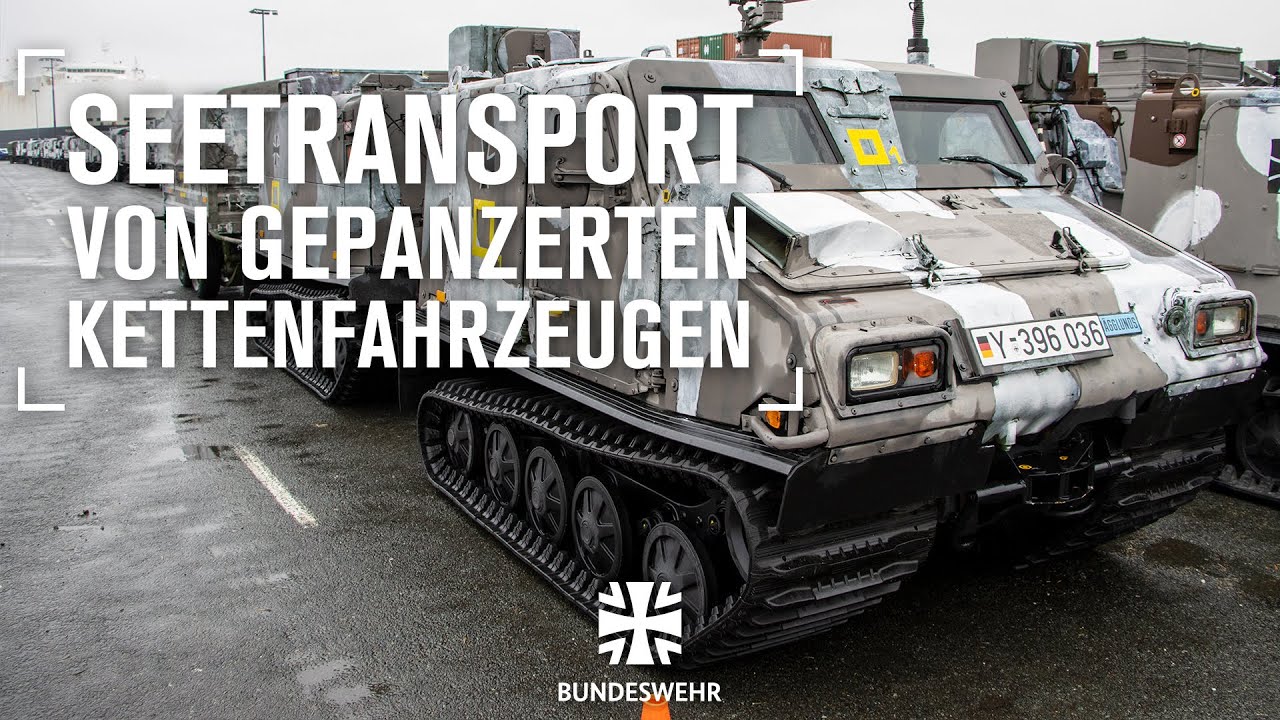 Von Bayern an den Polarkreis: Seetransport der Gebirgsjäger I Bundeswehr
