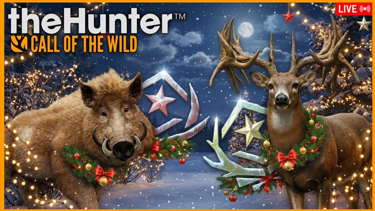🔴🇪🇦🔴🎅🏽🦌Grindeo Navideño GREAT ONE🐗-THE HUNTER CALL OF THE WILD🎅🏽 #thehunterCOTW