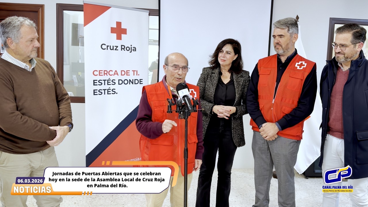 Jornadas de Puertas Abiertas  en la sede de la Asamblea Local de Cruz Roja en Palma del Río.
